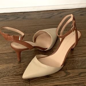 Banana Republic Tone Tone Strap Heels